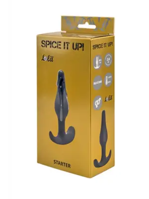 Plug-Anal plug Spice it up Starter Dark Grey
