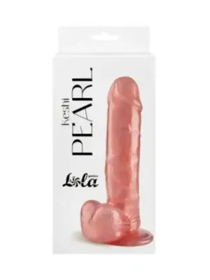 Pearlescent dildo Mabe Pearl Pink