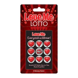 Love Me Lotto – 12 unique tickets