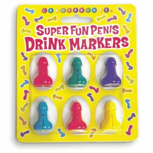 Super Fun Penis Silicone Drink Markers
