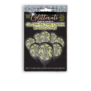 Glitterati Disco Glow Balloons