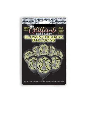 Glitterati Disco Glow Balloons