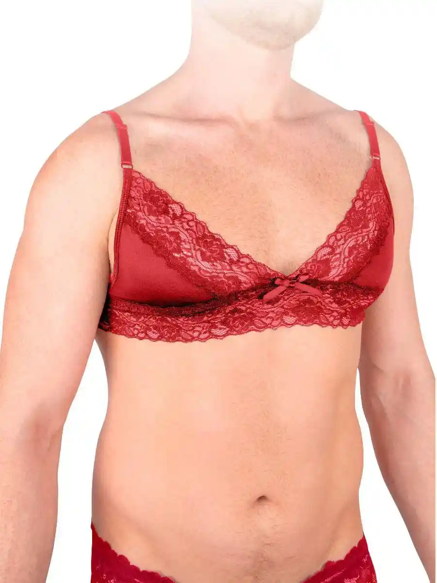 Prowler Red Lace Garter Set Xlarge - obrazek 2