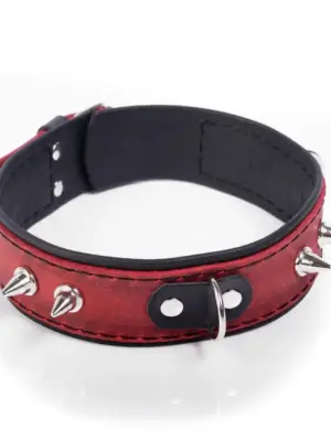 Obroża- Collar Crazy Horse Red, Big