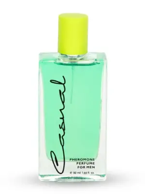 Feromony-Casual Green 50ml - feromony dla mężczyzn - Zielone