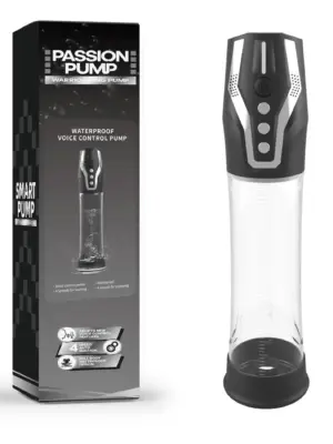 Pompka- PASSION PUMP, PREMIUM RECHARGEABLE AUTOMATIC WATERPROOF PUMP, Voice control
