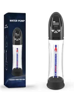 Pompka- PASSION PUMP, PREMIUM RECHARGEABLE AUTOMATIC WATERPROOF LCD PUMP