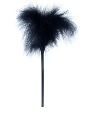 Feather Tickler Black - B - Series Fetish