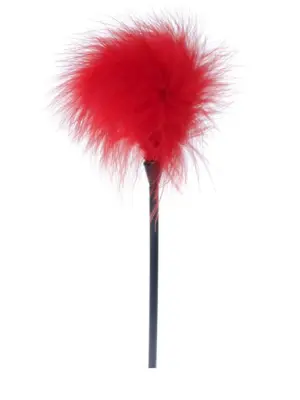 Feather Tickler Red - B - Series Fetish
