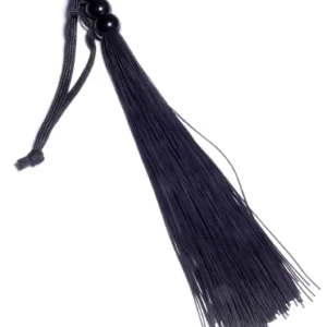 Silicone Whip Black 10"" - Fetish B - Series