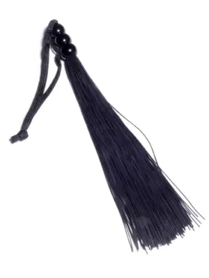 Silicone Whip Black 10"" - Fetish B - Series