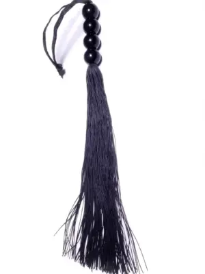 Silicone Whip Black 14"" - Fetish B - Series