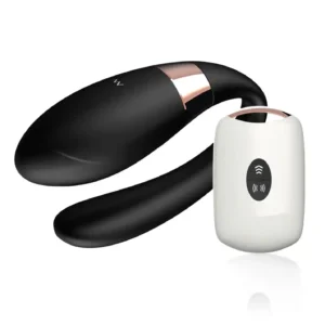 Stymulator-V-Vibe Black USB 7 Function / Remote Control