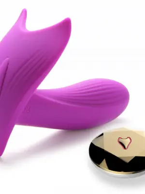 Stymulator-Silicone Panty Vibrator USB 10 Function / Heating / Voice Control