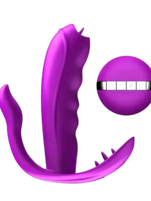 Stymulator-Silicone Panty Vibrator USB 7 Function / Heating