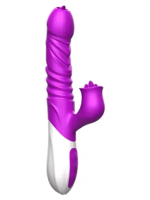 Wibrator-Silicone Vibrator USB 10 Function and Thrusting Function / Heating