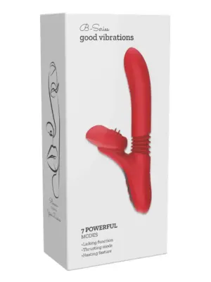 Silicone Vibrator 7 Powerful Modes - Licking,Thrusting and Heating