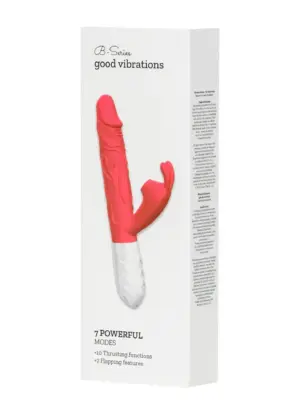 Silicone Vibrator 7 Vibration modes -10 thrusting and7 Flapping