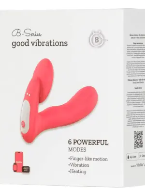 Silicone vibrator 3 speeds, 6 frequencies,Finger function,Heating + APP control