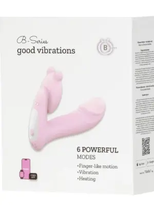 Silicone vibrator 3 speeds, 6 frequenciesFinger function, Heating + APP control