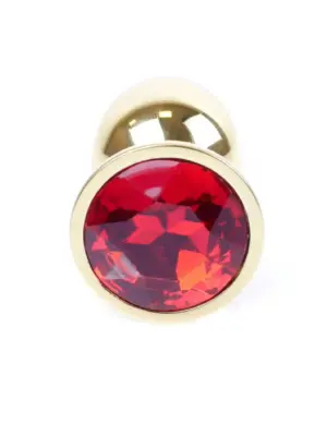 Plug-Jewellery Gold PLUG- Red