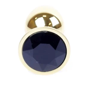 Plug-Jewellery Gold PLUG- Black