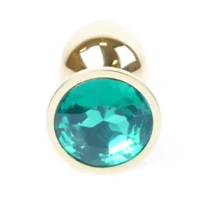 Plug-Jewellery Gold PLUG- Green