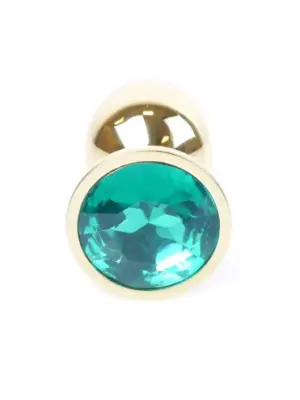 Plug-Jewellery Gold PLUG- Green