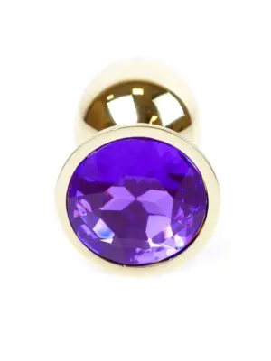 Plug-Jewellery Gold PLUG- Purple