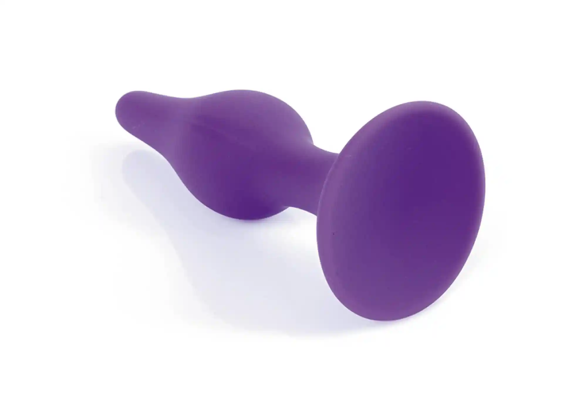 Plug-Silicone Plug Purple - Medium - obrazek 6