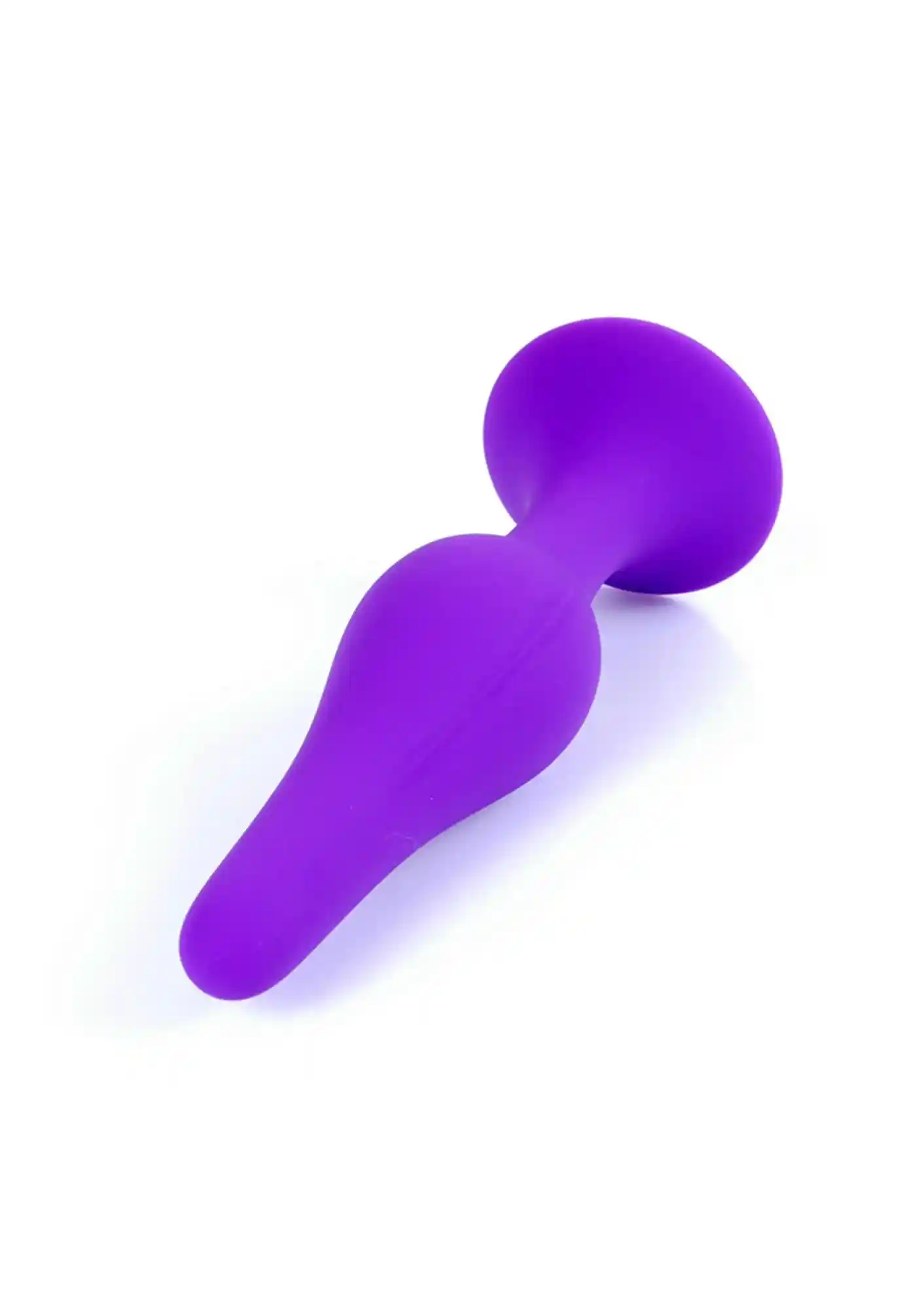 Plug-Silicone Plug Purple - Medium - obrazek 7