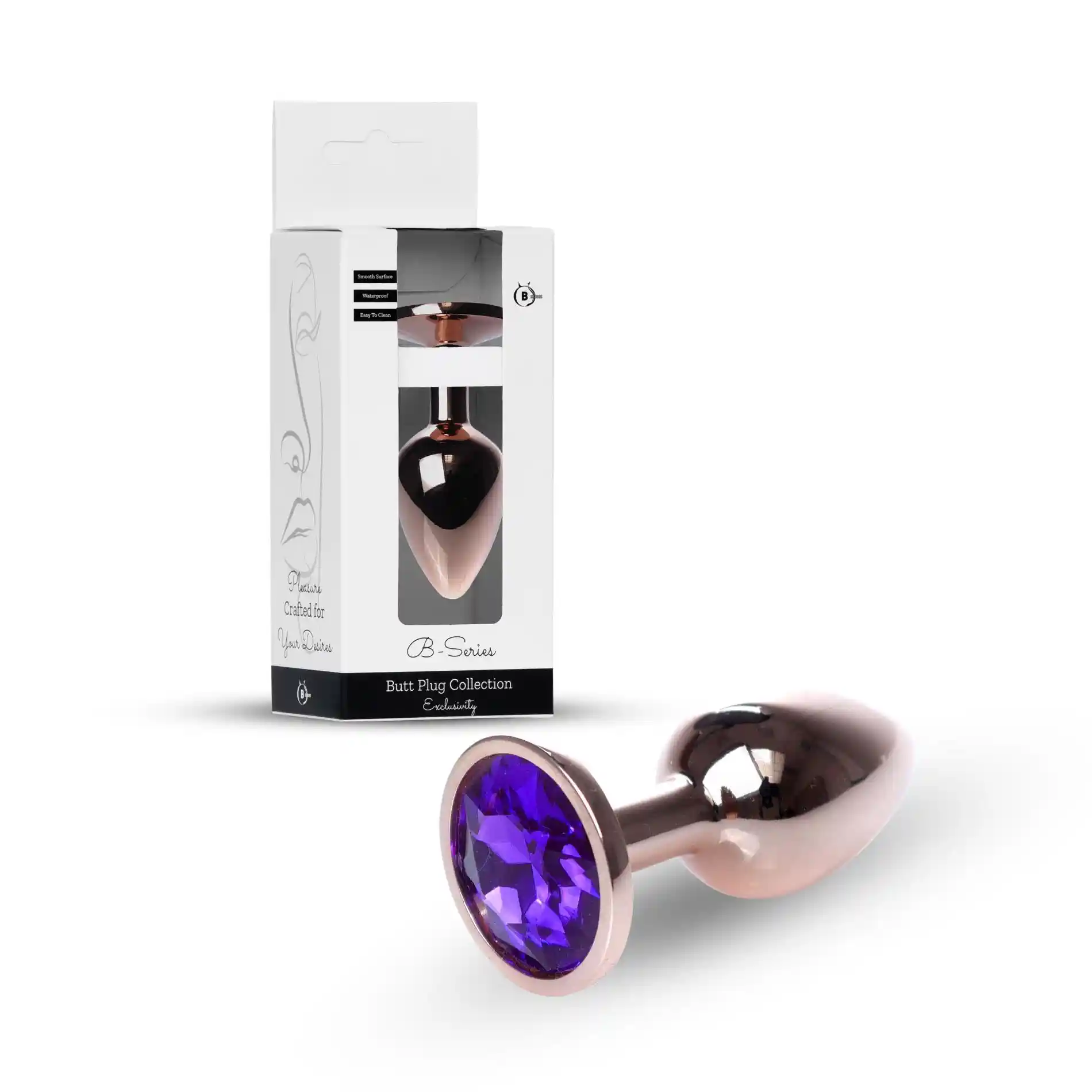 Plug-Jewellery Red Gold PLUG- Purple - obrazek 9