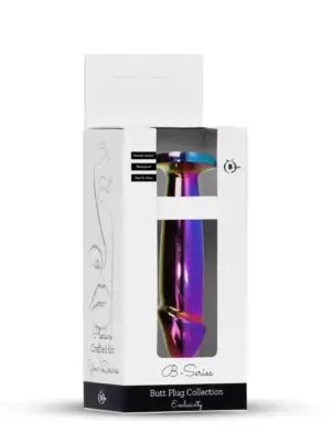 Plug-Jewellery Multicolour Penis PLUG- Clear M