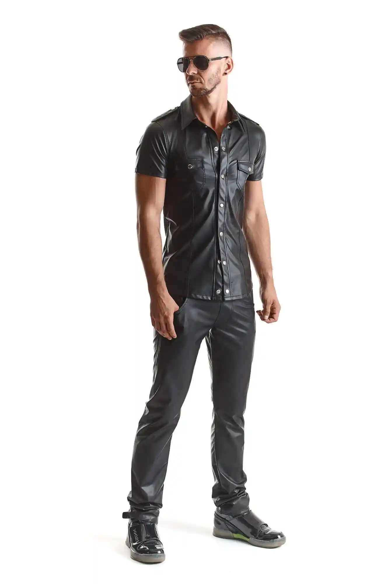 RMLuca001 - black shirt - L - obrazek 3