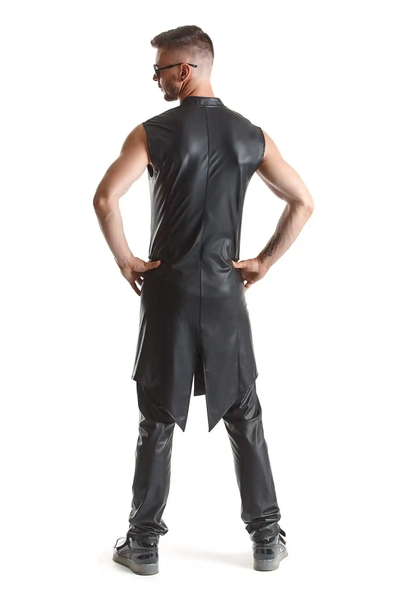 RMMarco001 - black vest - S - obrazek 6