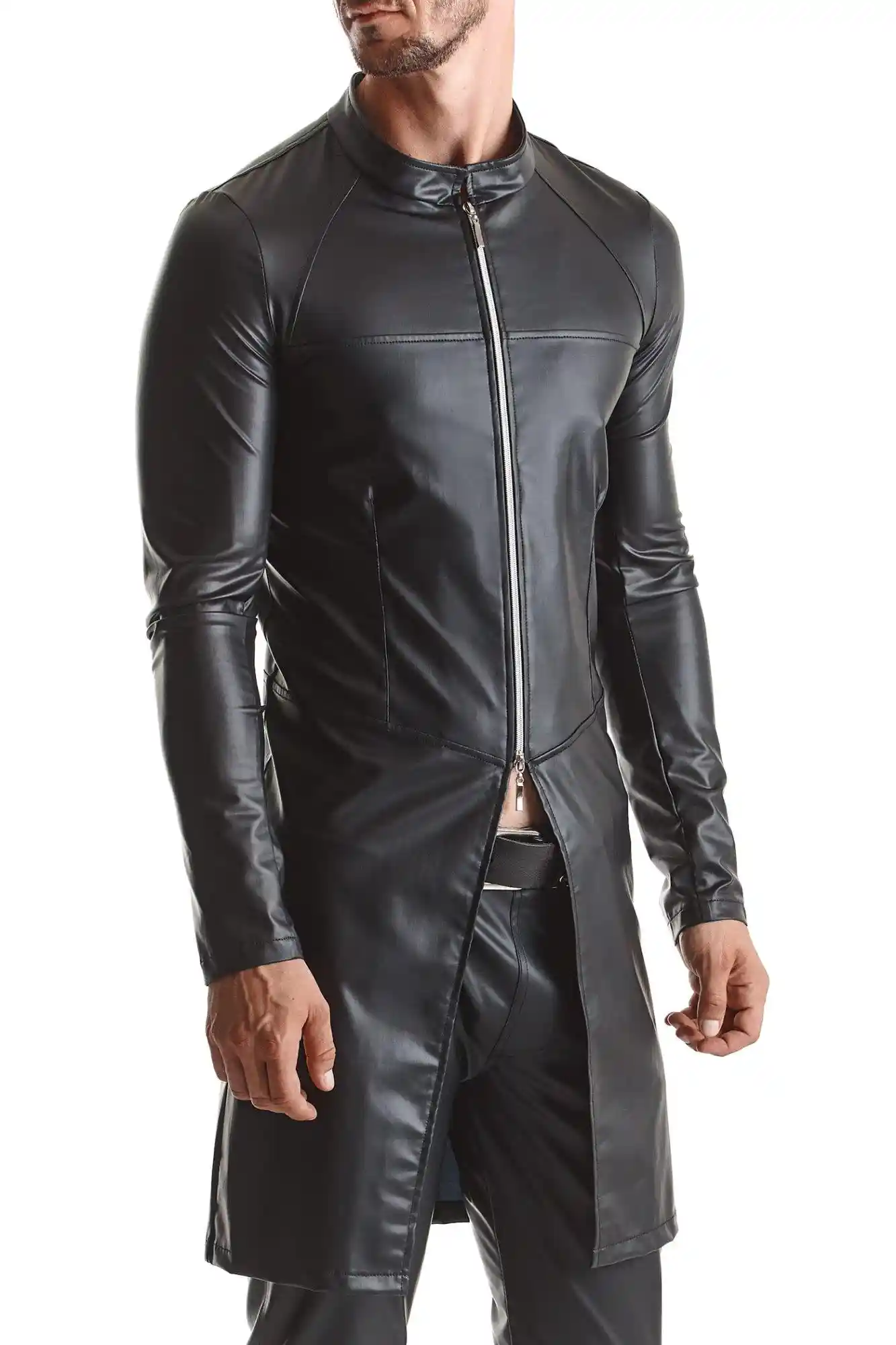 RMMario001 - black coat - S - obrazek 2