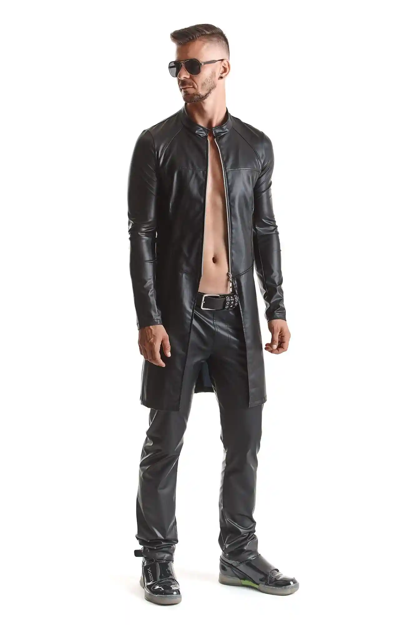 RMMario001 - black coat - S - obrazek 4