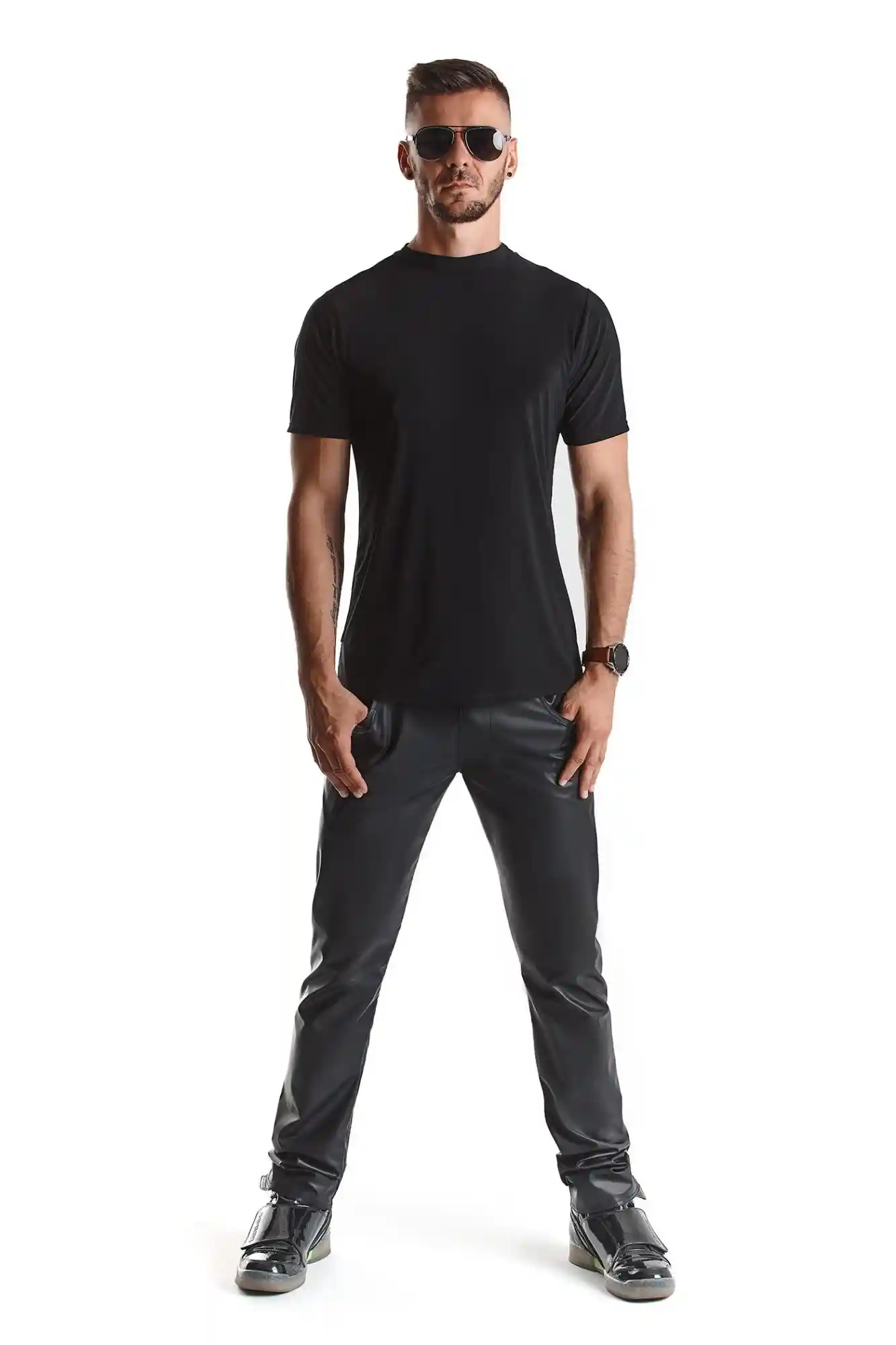 RMRiccardo001 - black T-shirt - XXL - obrazek 4