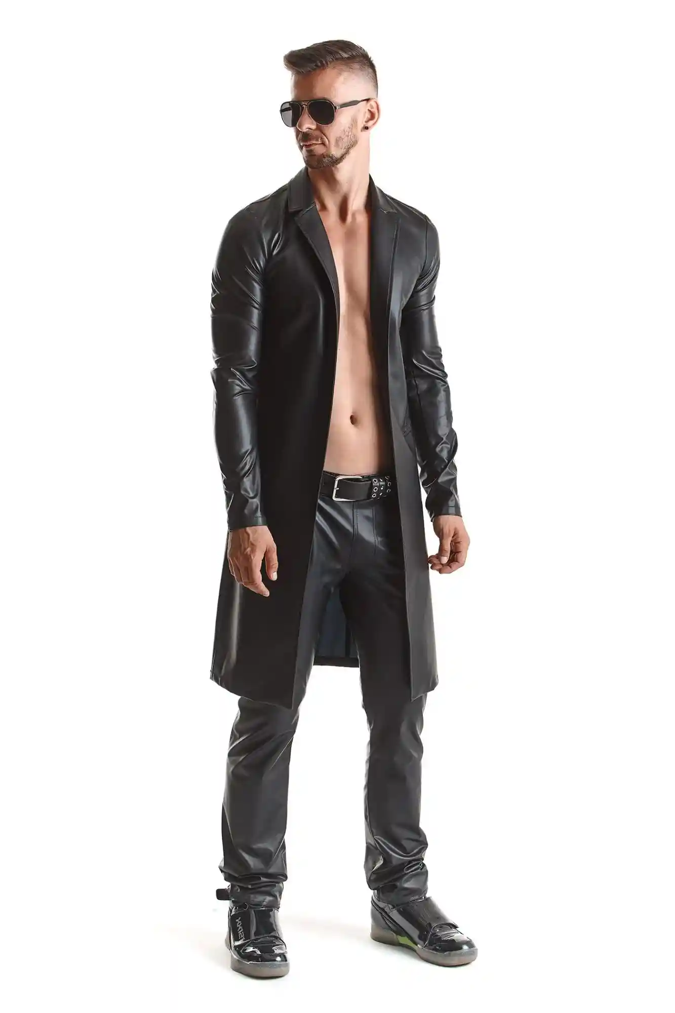 RMSergio001 - black coat - XXL - obrazek 3