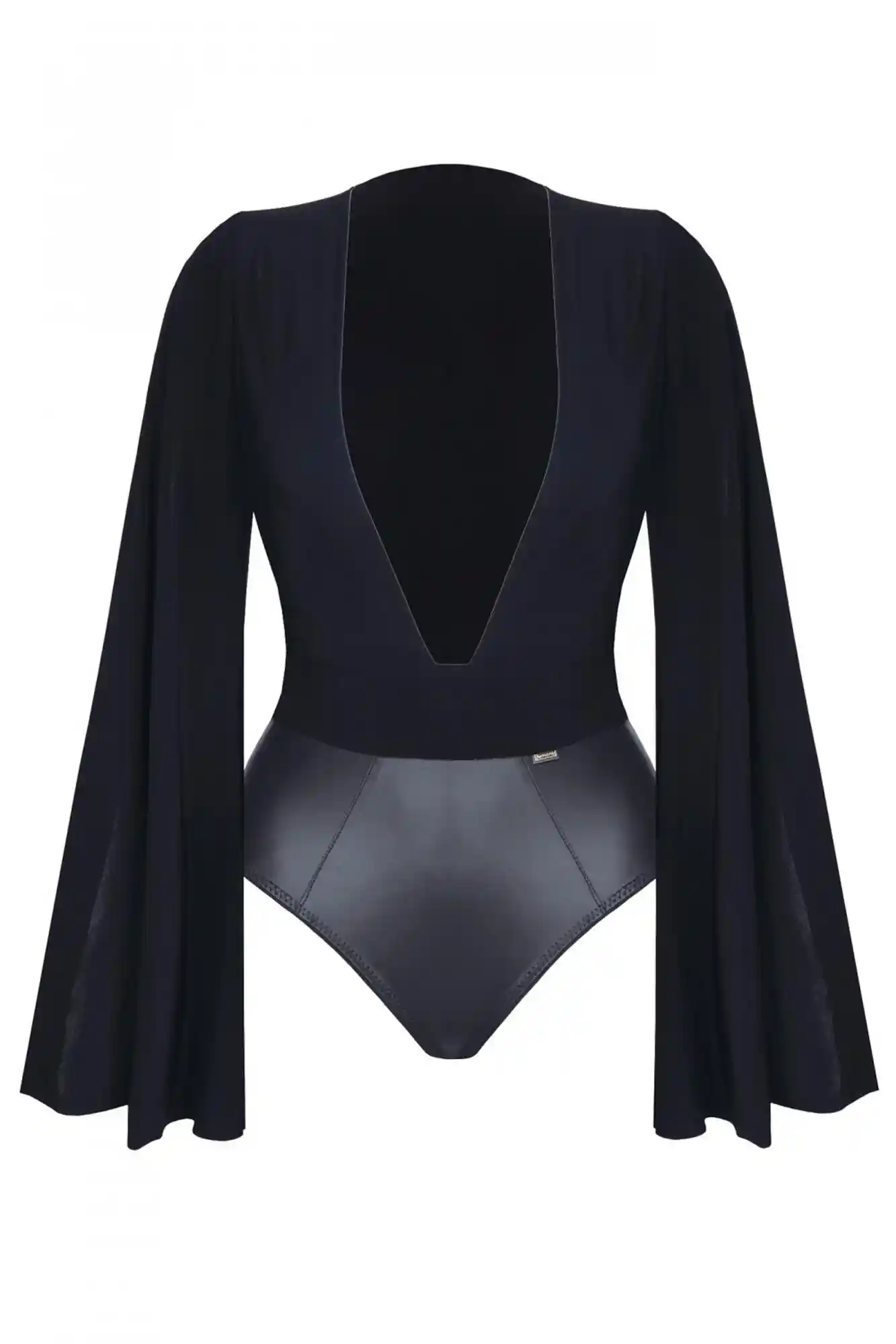 Bielizna-ALEXIS001 body czarne XL - obrazek 4