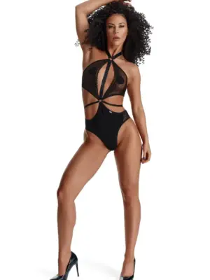Body z Pończochami LadyX Perla XL