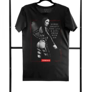 T-shirt men black S regular