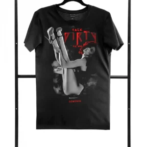 T-shirt men black M regular
