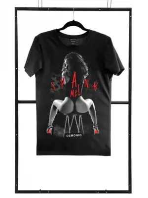 T-shirt męski czarny S regular