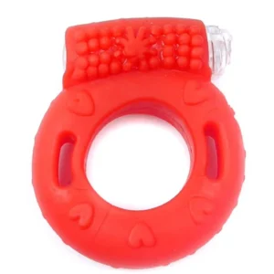 Pierścień-Vibrating CockRing Red