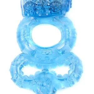 Pierścień-Vibrating CockRing Blue