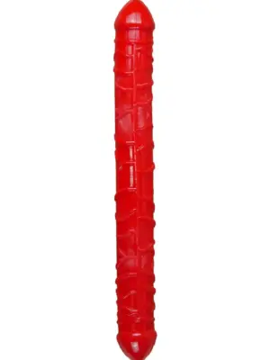 Dildo-Flexible Double Dong - Red