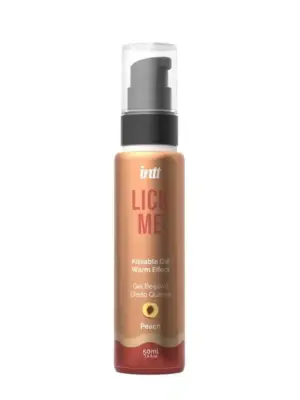 LICK ME PEACH KISSABLE GEL WITH WARM EFFECT