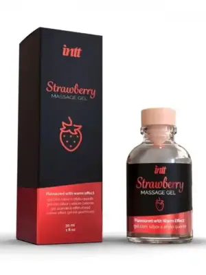 Żel-Strawberry Kissable Massage Gel