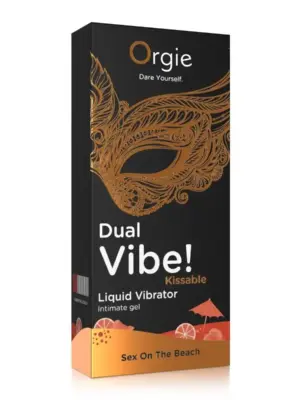 DUAL VIBE! SEX ON THE BEACH KISSABLE LIQUID VIBRATOR - 15 ML